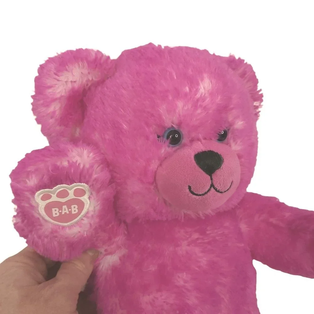 Build A Bear Workshop Pink Candy Pop Bear Plush 17" Stuffed Animal Toy - Picture 7 of 10